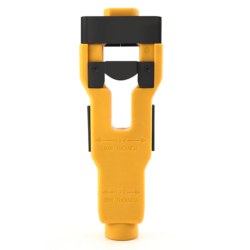 PrecisionCut X – Door Latch Mortise Guide – Yellow