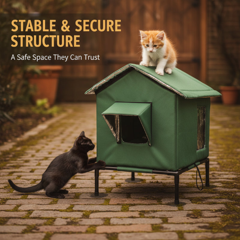 WhiskerHaven – Premium Outdoor Cat House – image 5