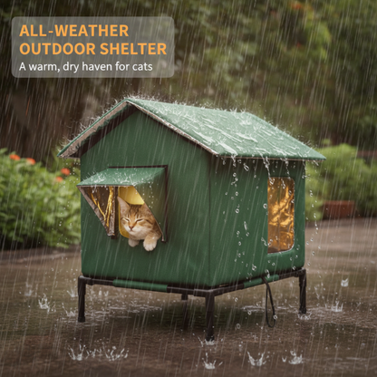 WhiskerHaven – Premium Outdoor Cat House – image 8