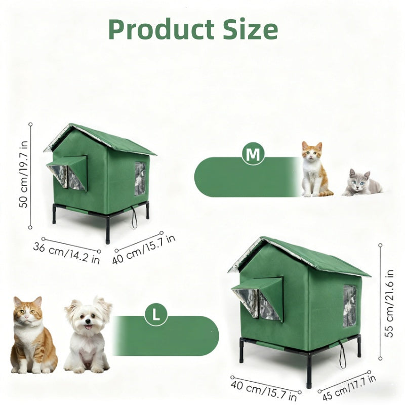 WhiskerHaven – Premium Outdoor Cat House – image 11