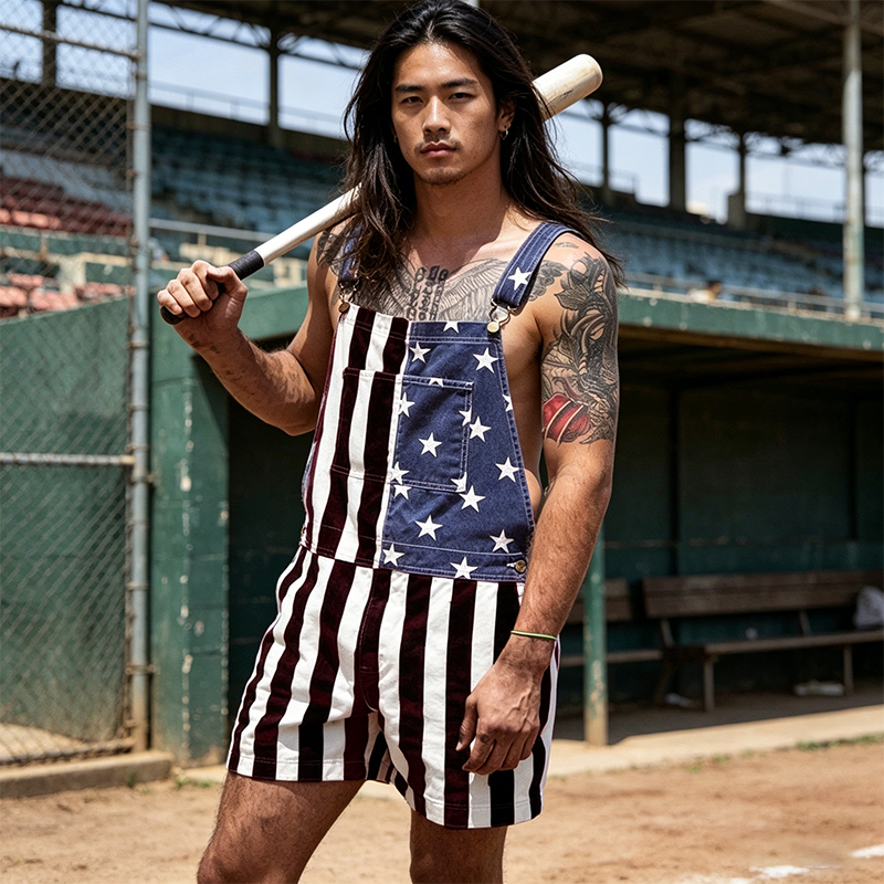 PatriotVibe – Summer Denim Shortalls – image 8
