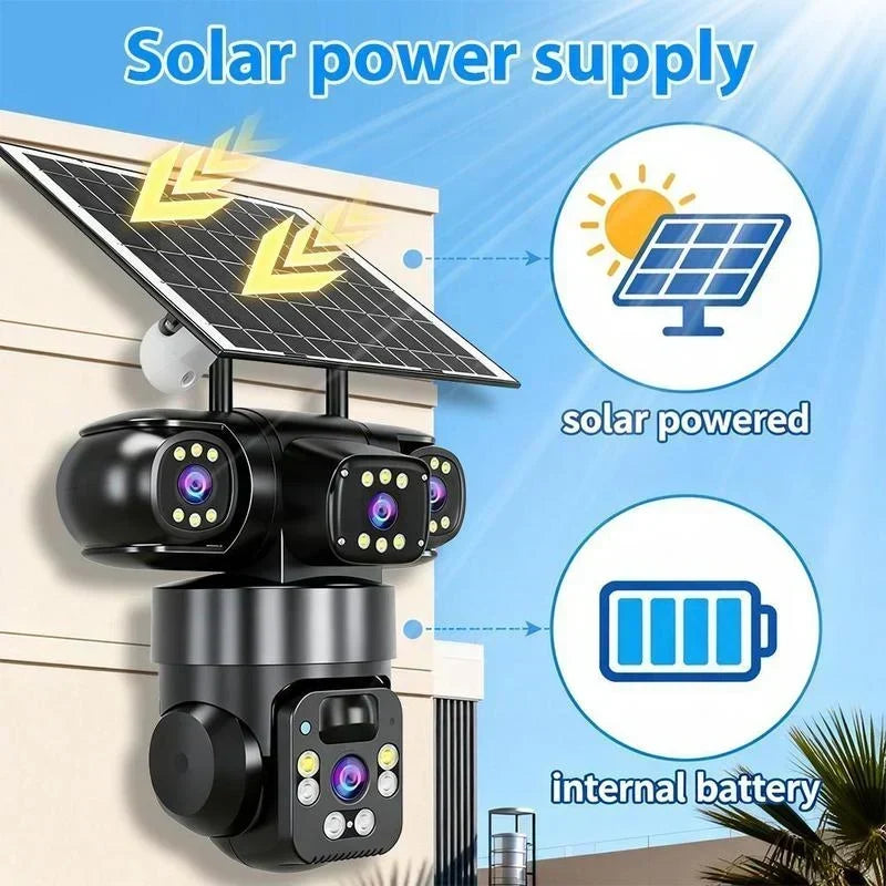 EagleView – 360° Solar WiFi Camera – BUY 1