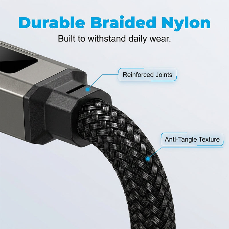 VoltFlex – Digital Display Fast Charge Cable – image 3