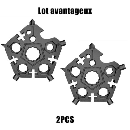 SnowTool | 23-in-1 Multifunction Pocket Tool – Black / BUY 2 Save Extra 5$