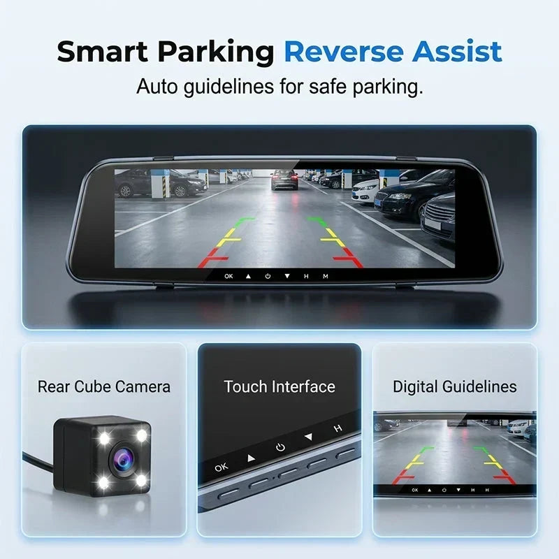 DriveGuard – Dual Lens Rearview Mirror Dash Cam – image 9