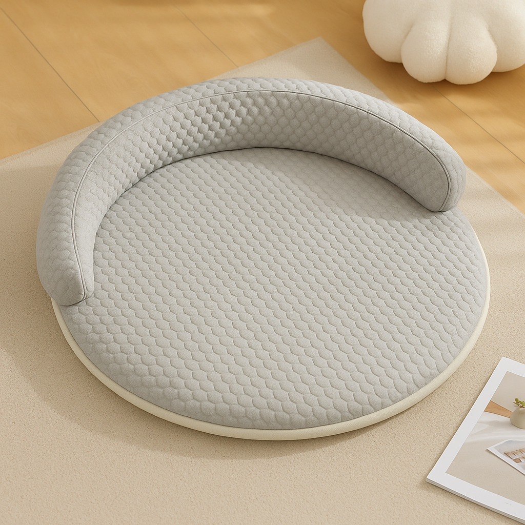 PurrBreeze – Orthopedic Cat Sleep Bed – Storm / Buy 1