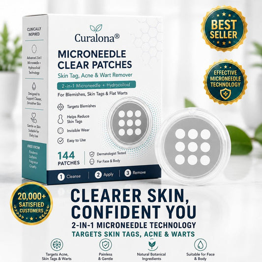 SkinNova – Dual Action Microneedle Acne Patch – 1 Pack - Starter Kit