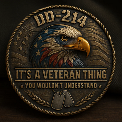 Patriot214 – Veteran Honor Coin – A / BUY 1