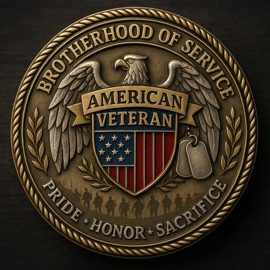 Patriot214 – Veteran Honor Coin – image 2