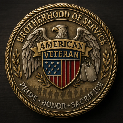 Patriot214 – Veteran Honor Coin – image 2