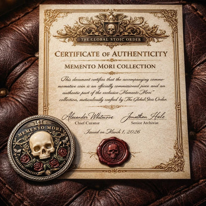 MementoLegacy – Philosophy Challenge Coin – image 3