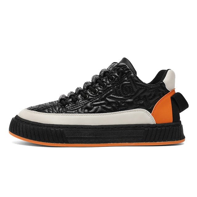 Resistant & Comfortable Premier Shoes – Black/Orange / 39