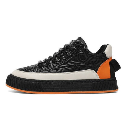 Resistant & Comfortable Premier Shoes – Black/Orange / 39