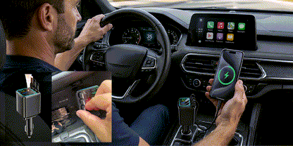 ChargeFlow Pro | 7-in-1 Retractable Car Power Hub – image 2
