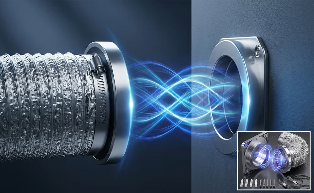 SnapSeal – Premium Magnetic Dryer Vent Connector Kit – image 5
