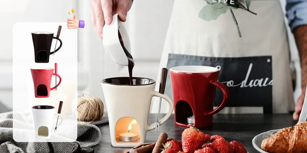 FondueMelt – Multi-Functional Ceramic Fondue Mug – image 6