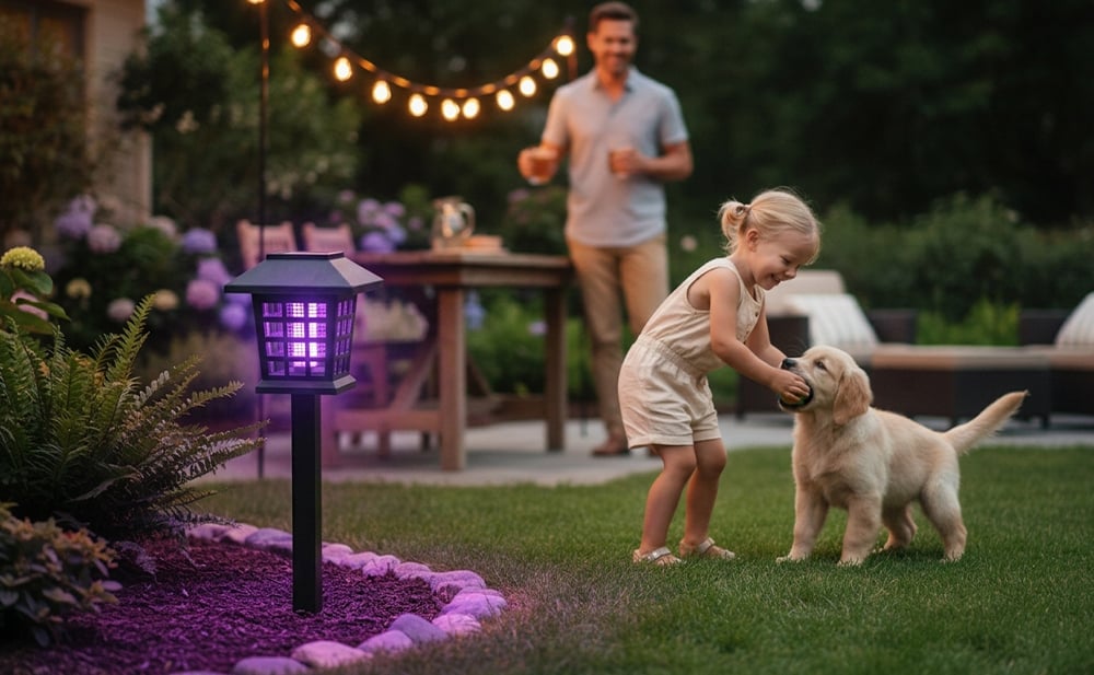 FlameGuard Solar – Mosquito Zapper Torch – image 5