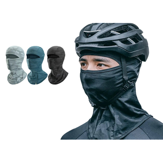 ChillRide – Cooling Face Protection Mask – Black+Dark Green+Gray(Save $5)