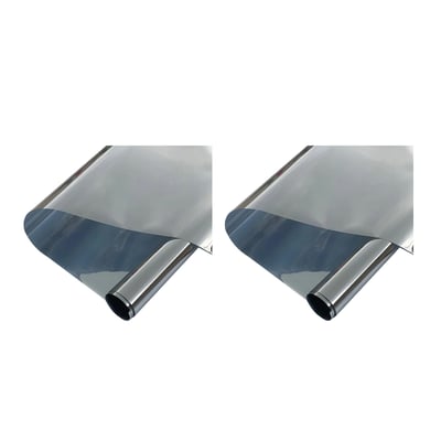 PrivacyShield – Window Privacy Film – Gray (2 Pack) 50*200cm / 19.68*78.74in
