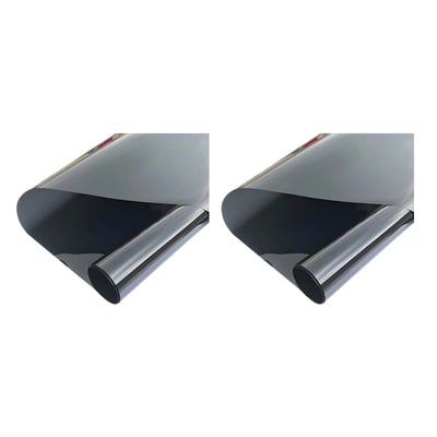 PrivacyShield – Window Privacy Film – Black (2 Pack) 50*200cm / 19.68*78.74in