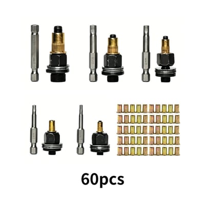 NutLock Pro – Thread Insert Installation Kit – M3-M8 Set [60 pcs]