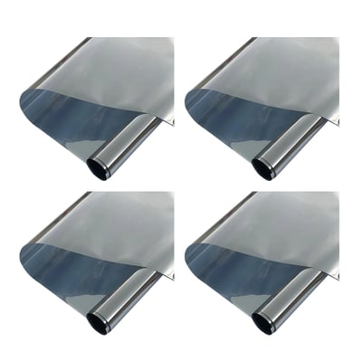 PrivacyShield – Window Privacy Film – Gray (4 Pack) 50*200cm / 19.68*78.74in