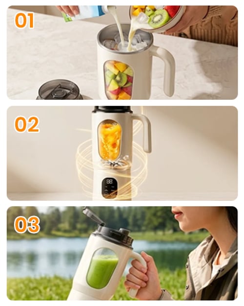 BlendGo - Portable 2-in-1 Smoothie Blender – image 9