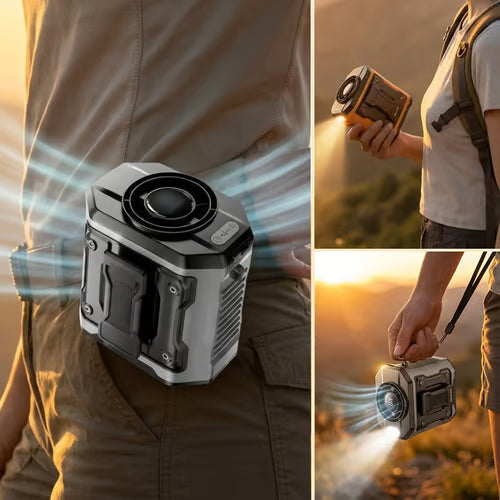 BreezeForce – Premium Hands-Free Outdoor Cooling Waist Fan – image 3