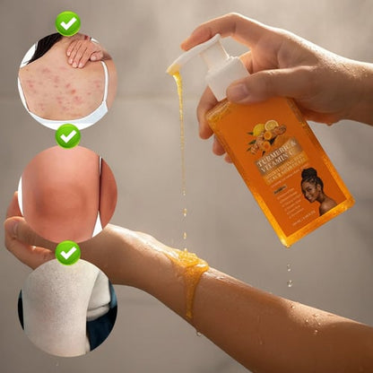PureTura – Skin Brightening Turmeric Scrub Cleanser – image 5
