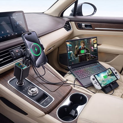 ChargeFlow Pro | 7-in-1 Retractable Car Power Hub – image 7