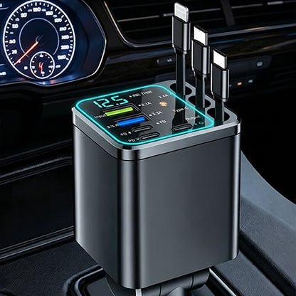 ChargeFlow Pro | 7-in-1 Retractable Car Power Hub – image 5