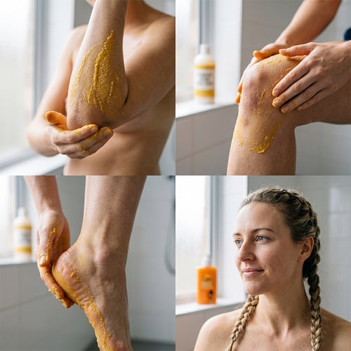 PureTura – Skin Brightening Turmeric Scrub Cleanser – image 4