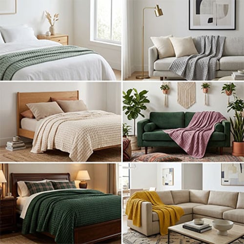 CloudWeave – Breathable Luxury Waffle Blanket – image 6