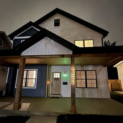 LumiSign – Solar Outdoor Address Number Light – image 4