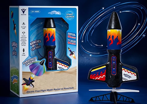 AirWhirl Pro – Electric Spinner Rocket Toy – image 9