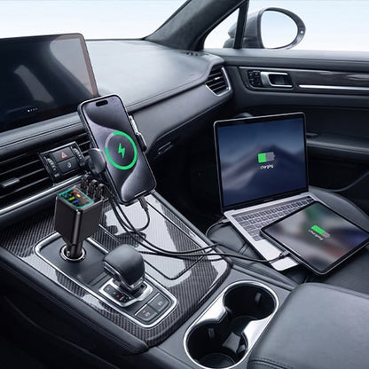 ChargeFlow Pro | 7-in-1 Retractable Car Power Hub – image 4