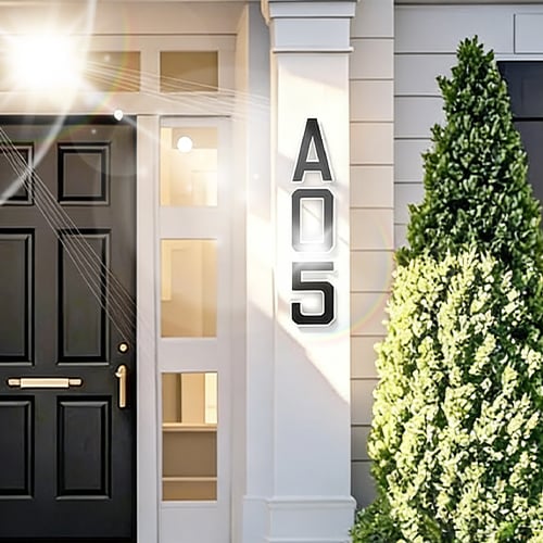LumiSign – Solar Outdoor Address Number Light – image 3