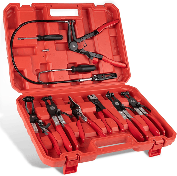ProClamp – Premium Hose Clamp Kit for All Applications – 9-in-1 Set
