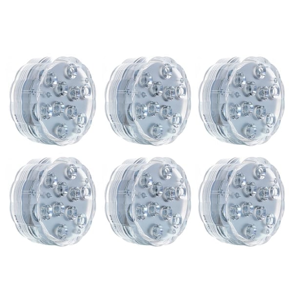 PoolLuxe – Submersible LED Lights for Pools – 6 PCS