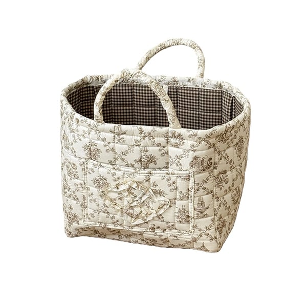 PetalPack - Portable Organizer Basket – French vine (coffee flower)