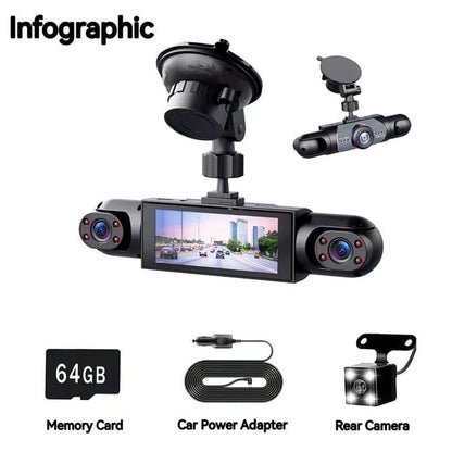 DriveScope – 4 Lens 360° Car Dash Camera System – image 8