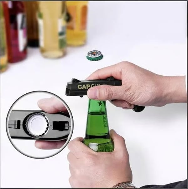 PopShot – Gun Style Bottle Cap Opener – image 5