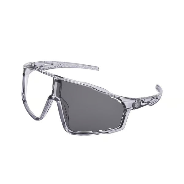 OptiShield – Photochromic Cycling & Hiking Sunglasses – White – Photochromic