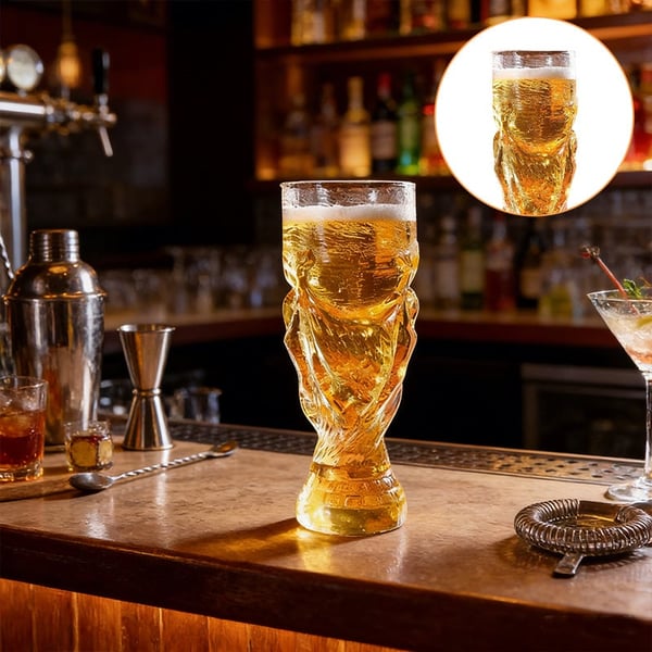 TrophySip – Soccer Champion Beer Glass – image 6