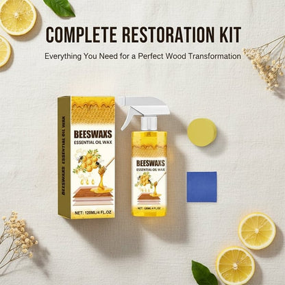 WoodAura – Natural Beeswax Floor Shine Spray – image 5