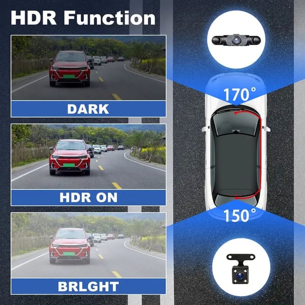 DriveScope – 4 Lens 360° Car Dash Camera System – image 6