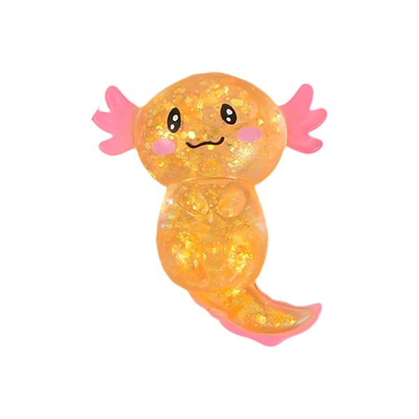 StressEase Buddy – Squeeze Relief Toy – Yellow