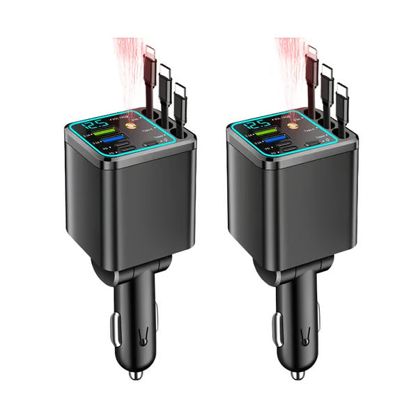ChargeFlow Pro | 7-in-1 Retractable Car Power Hub – image 11