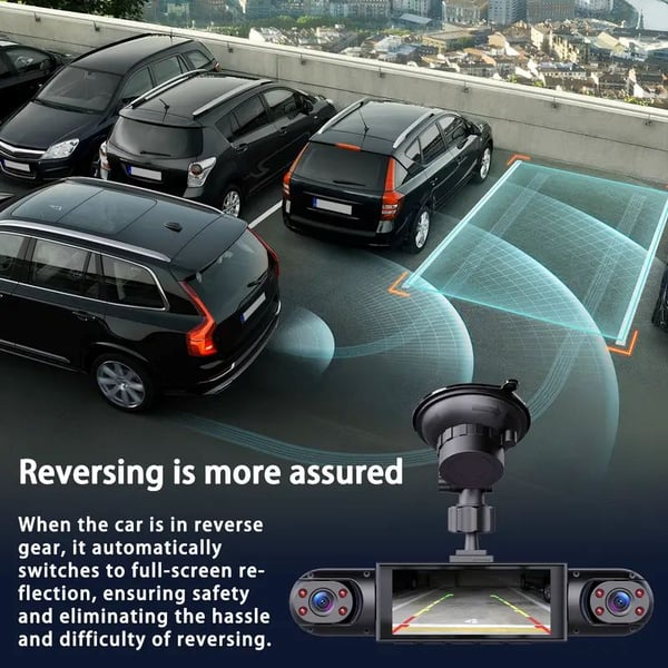 DriveScope – 4 Lens 360° Car Dash Camera System – image 3