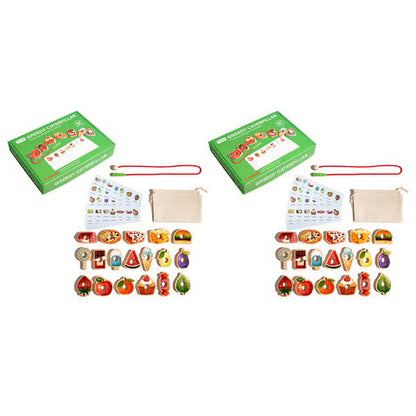 PlayCrawl – Interactive Caterpillar Threading Game – 2 set